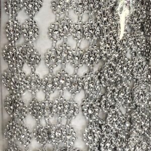 Garland - Oval Bling - (10yds) Metallic - Metallic Silver