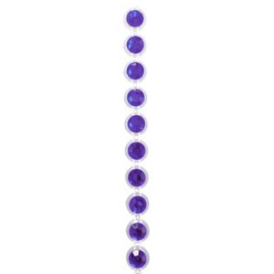 Garland - Rhinestone Chain 3' - Purple