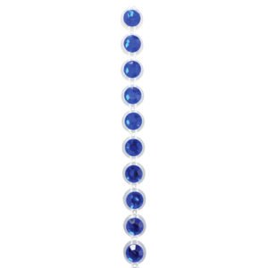 Garland - Rhinestone Chain 3' - Royal Blue