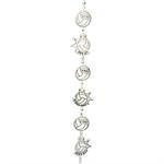 Garland - Volleyball - (3ft) - White / Gold
