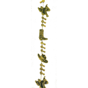 Garland - Western  - (9ft) Metallic - Metallic Gold