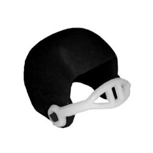 Trinket - Football Helmet Charm 3D .75 " - (36pc) - Black / White