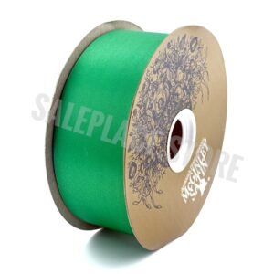 Ribbon - Satin Lustre / Luster (Gold Label) - #16 - 2" x 100 yds - Holiday Green (Emerald)