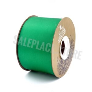 Ribbon - Satin Lustre / Luster (Gold Label) - #40 2.5" x 50 yds - Holiday Green (Emerald)