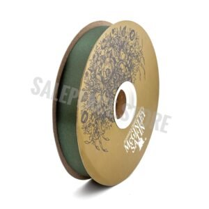Ribbon - Satin Lustre / Luster (Gold Label) - #5 - 7/8" x 100 yds - Hunter Green
