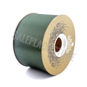 Ribbon - Satin Lustre / Luster (Gold Label) - #40 2.5" x 50 yds - Hunter Green