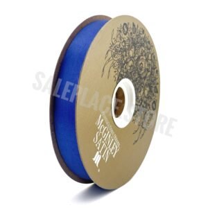 Ribbon - Satin Lustre / Luster (Gold Label) - #5 - 7/8" x 100 yds - Royal Blue