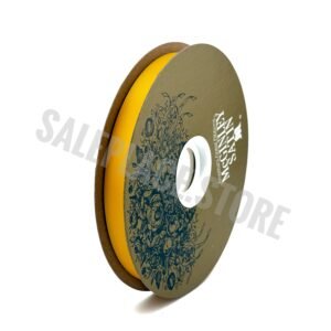 Ribbon - Satin Lustre (Gold Label) - #3 (9/16 inch) x 100 yds - Golden Yellow