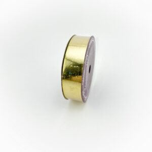 Ribbon - Metallic - Holographic Mylar #5 - 7/8" x 25 yds - Gold Hologram