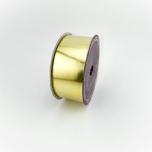 Ribbon - Metallic - Mylar #9 - 1 5/16" x 25 yds - Metallic Gold