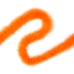 Feathers - Marabou Medium Weight Feather Boa 6ft - Orange