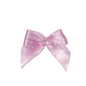 Accessory - Mini Bow 1" - 6pc - Baby Pink