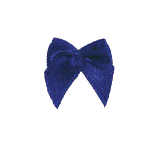 Accessory - Mini Bow 1" - 6pc - Navy Blue