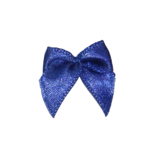 Accessory - Mini Bow 1" - 6pc - Royal Blue