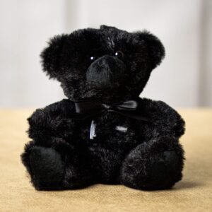 Plush - 6" Colorama Bear - Black (1pc)
