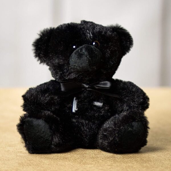 Plush - 6" Colorama Bear - Black (1pc)
