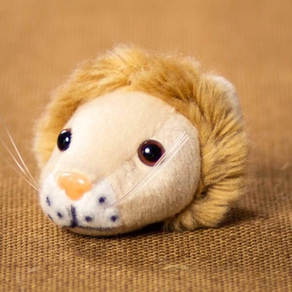 Plush - 3" Lion Head - 12 pc