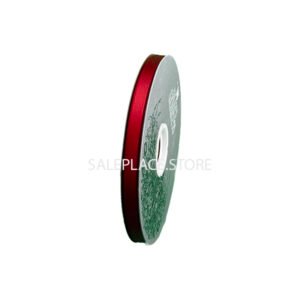 satin luster holiday red ribbon # / inch x yds
