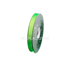 Ribbon - Satin Acetate - #3 - 9/16" x 100 yds - Lime Green