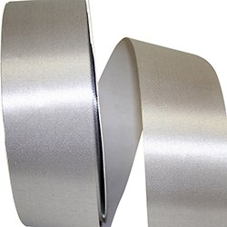 Ribbon - Satin Supreme - #16 - 2" x 100 yds - Silver (Gray)