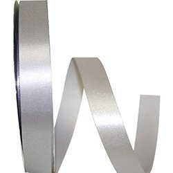 Ribbon - Satin Supreme - #5 - 7/8" x 100 yds - Silver (Gray)
