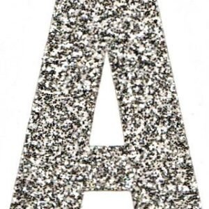 Sticker - Block 1.5" Standard Solid Same Letter/Number - (100pc)
