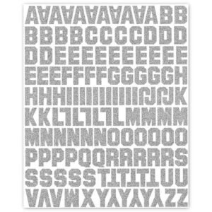 Sticker - Block 1.35" Assorted Alpha 12"x15" (1 sheet)