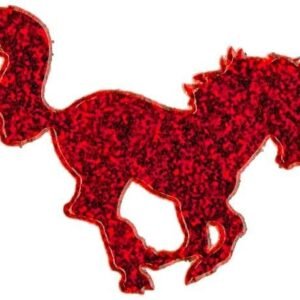 Sticker - Mascot - Mustangs - (36 per sheet)