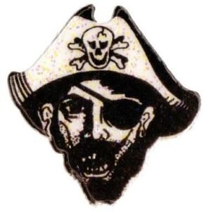 Sticker - Mascot - Pirates - (24 per sheet)