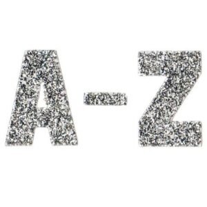 Sticker - Block .75" Midsize Alpha Numeral Set - 3"x5" (36 sheets total)