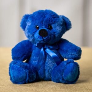 Plush - 6" Colorama Bear - Royal (1pc)