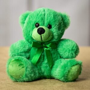 Plush - 6" Colorama Bear - Emerald (1pc)