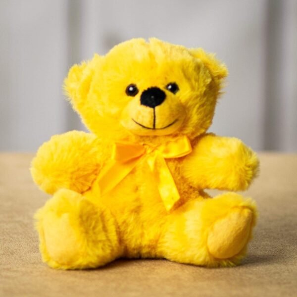 Plush - 6" Colorama Bear - Yellow (1pc)
