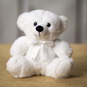 Plush - 6" Colorama Bear - White (1pc)