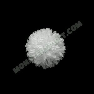 Flower - Mum - 4 inch (3.75") - White - (12 pc)