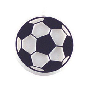 Trinket - Soccer Ball Flat 1.5" - 12pc