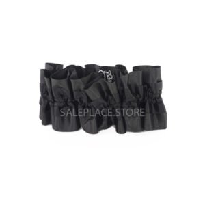 Garter - #40 Regular Large Satin - Black (12pc)