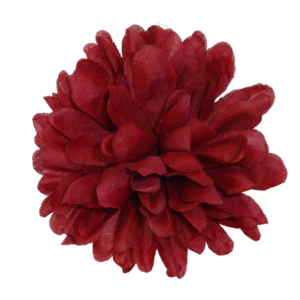 Flower - Mum - 4" Colored Mum 8 layer (12 Pc) - Burgundy