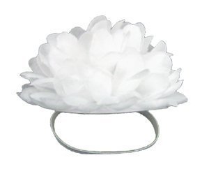 Flower - Mum - 4" w/ Elastic Wrist Band