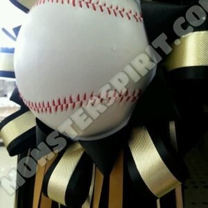 Sport Dome - Baseball (Replaces Flower for Garters or Mums) - (12 pc)