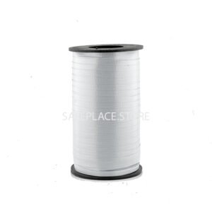Gray crimped paper curling ribbon