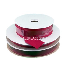 Ribbon - Grosgrain #3 (5/8in) - 100 Yards - Cranberry