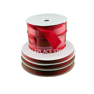 Ribbon - Grosgrain - #1.5 (3/8in)  - 100 Yards - Red