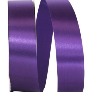 Ribbon - Satin Supreme - #9 (1 5/16 inch) x 100 yds - Regal Purple