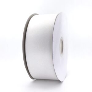 Diamond Dust White 2 3/8 in ribbon