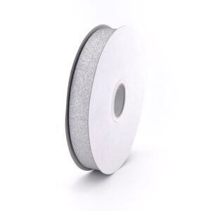 diamond dust ribbon silver 7/8