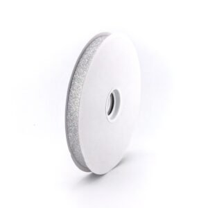 Diamond dust ribbon silver 5/8