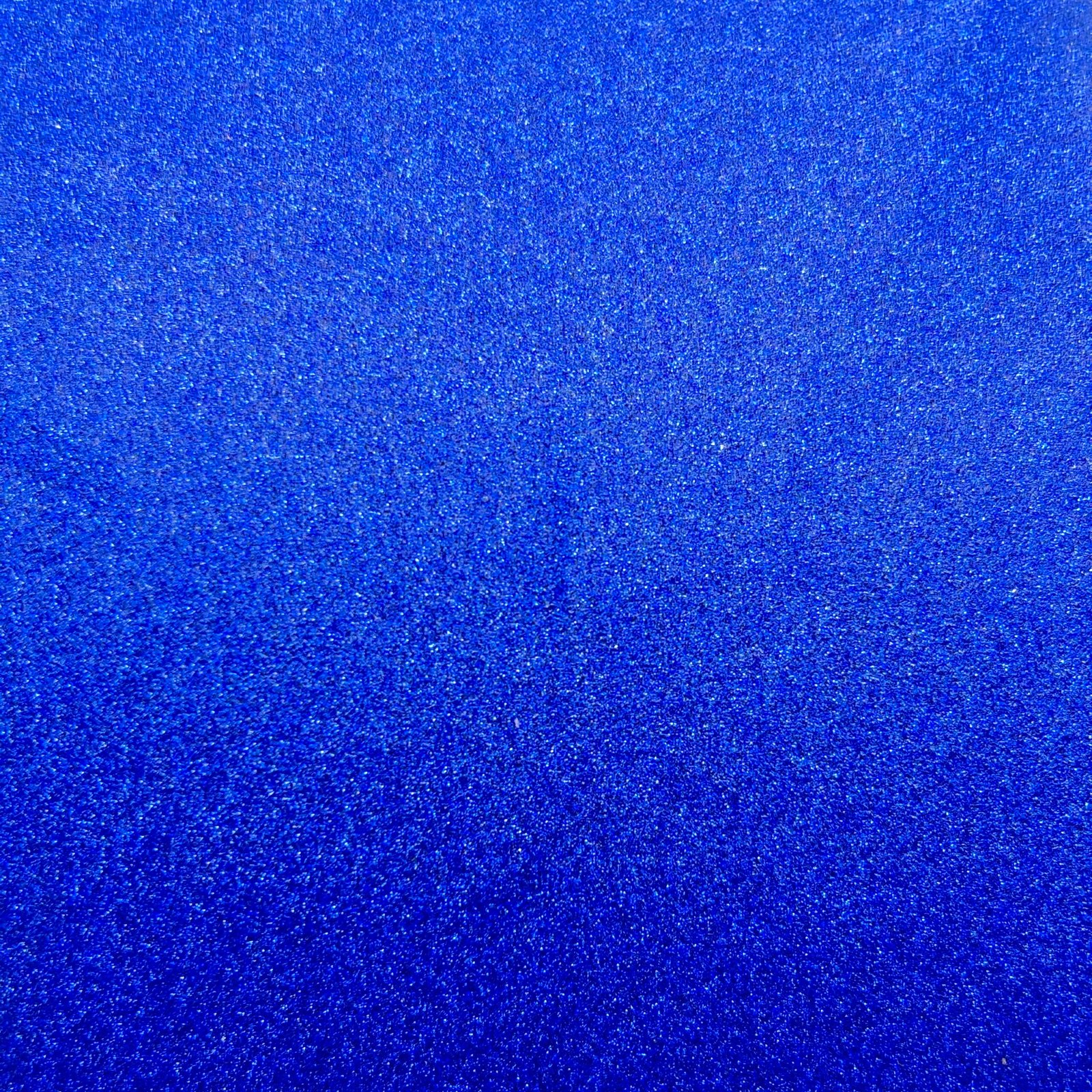 Diamond dust royal blue ribbon close up