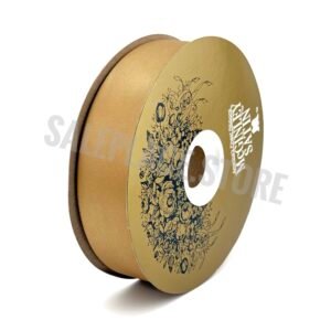 Ribbon - Satin Lustre / Luster (Gold Label) - #9 (1 5/16 inch) x 100 yds - Holiday Gold