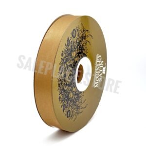 Ribbon - Satin Lustre / Luster (Gold Label) - #5 - 7/8" x 100 yds - Holiday Gold